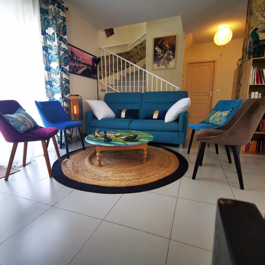 הוילה בזייה Cool Mediterranean Life 8 People Jacuzzi Barbecue Gametrampoline 2 Parking מראה חיצוני תמונה
